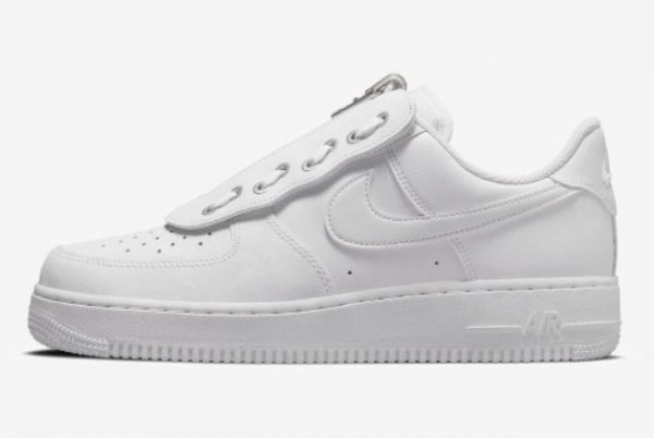 New Nike Air Force 1 Low Shroud White Metallic Silver DC8875-100