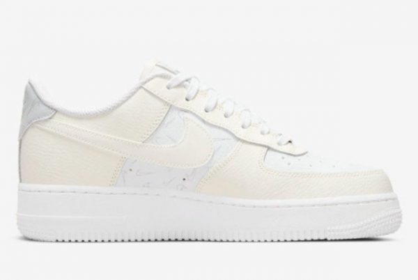 New Style Nike Air Force 1 Low White Sail Grey Mini Checks DR7857-100-1