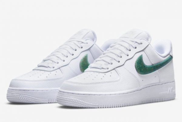 Nike Air Force 1 Low Glitter Swoosh Online For Sale DH4407-100-2