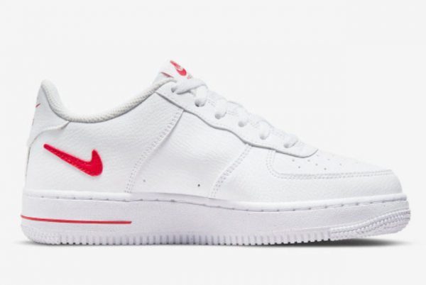 Nike Air Force 1 Low White Red True To Size DR7970-100-1