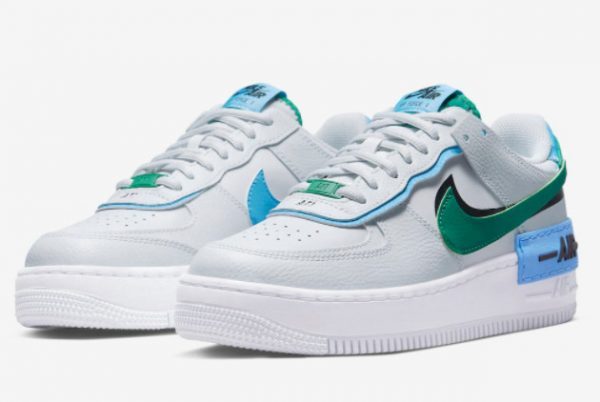 Nike Air Force 1 Shadow Malachite Trainers Sneakers CI0919-004-2