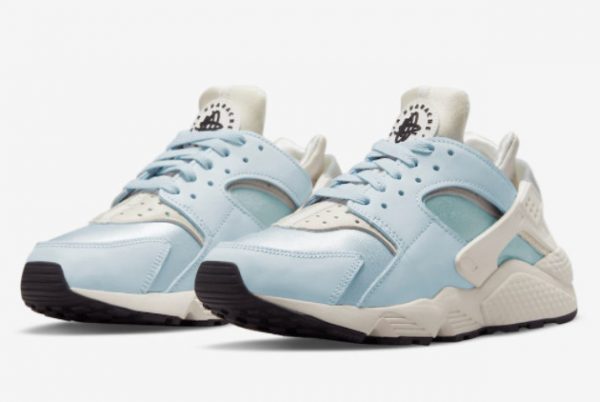 Nike Air Huarache Blue White Running Shoes DH4439-400-2