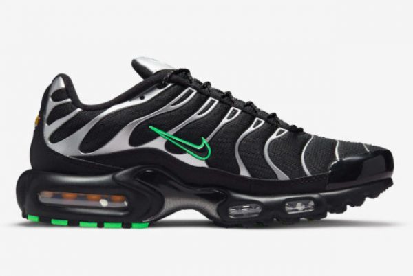 Nike Air Max Plus Black Silver Electric Green Casual Shoes DR0139-001-1