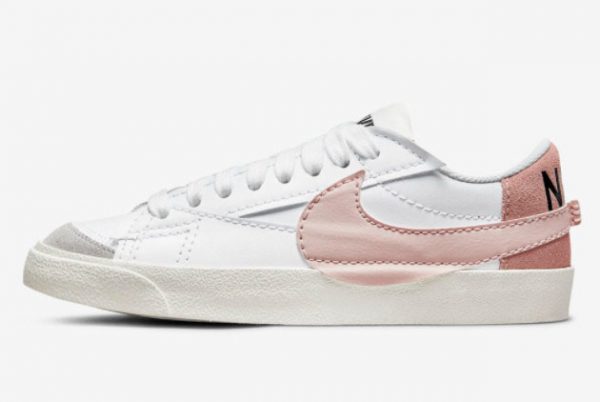 Nike Blazer Low Jumbo White Pink New Sale DQ1470-102