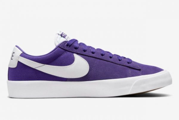 Nike SB Blazer Low GT Varsity Purple Casual Shoes DC7695-500-1