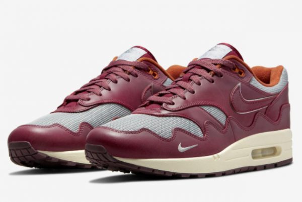 Patta x Nike Air Max 1 Rush Maroon In Store DO9549-001-2