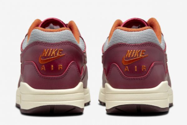 Patta x Nike Air Max 1 Rush Maroon In Store DO9549-001-3