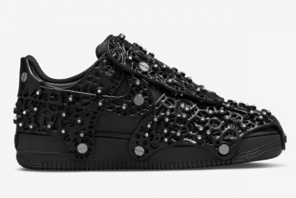 Swarovski x Nike Air Force 1 Low Black New Release CV7668-001-1