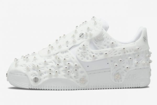 Swarovski x Nike Air Force 1 Low White For Cheap CV7668-100