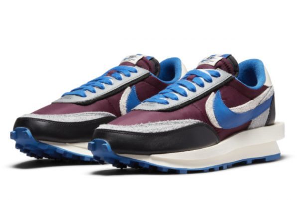 Undercover x Sacai x Nike LDWaffle Night Maroon/Pale Ivory-Ground Grey-Team Royal DJ4877-600-2