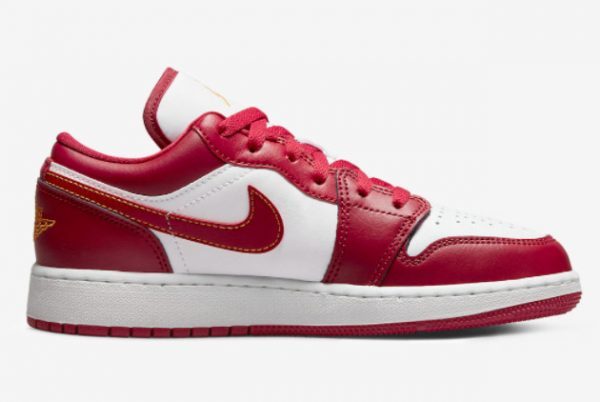 2022 Air Jordan 1 Low Cardinal Red With High Quality 553560-607-1