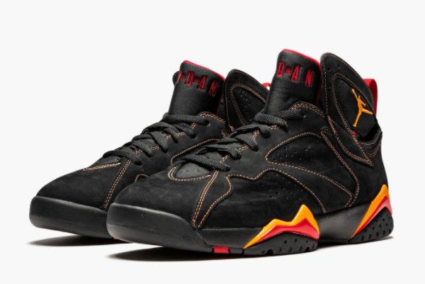 2022 Air Jordan 7 Retro Citrus Sneakers Hot Sale-1