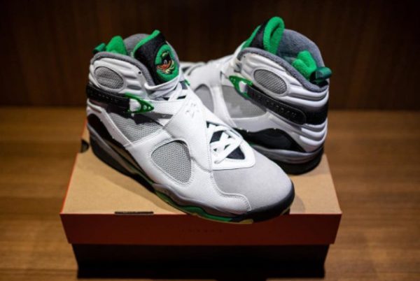 2022 Cheap Air Jordan 8 Oregon Ducks PE Shoes-4