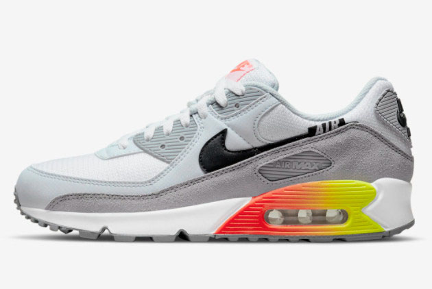 2022 Latest Nike Air Max 90 Gradient Cassette Shoes DR8600-001