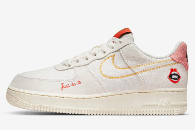 2022 Latest Nike WMNS Air Force 1 Low Rock and Roll DQ7656-100