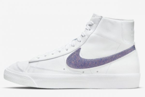 2022 New Nike Blazer Mid Glitter Swoosh Online DH4399-101