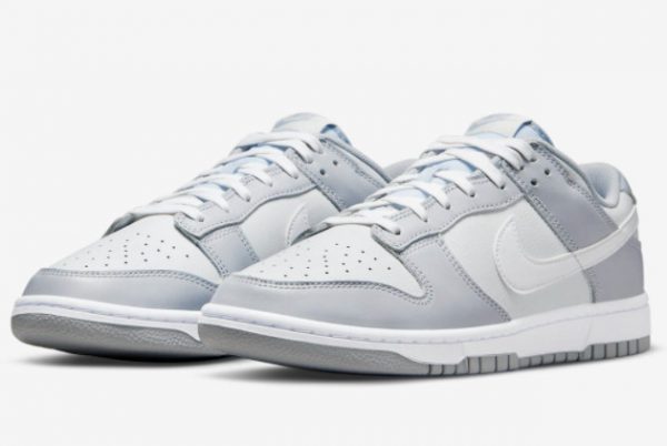 2022 New Nike Dunk Low Grey White DJ6188-001-2