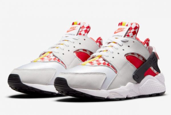 2022 Nike Air Huarache Liverpool White Red For Sale DN5080-100-2