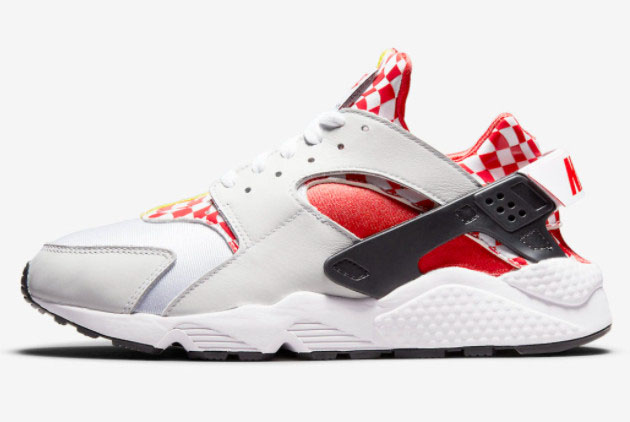 2022 Nike Air Huarache Liverpool White Red For Sale DN5080-100