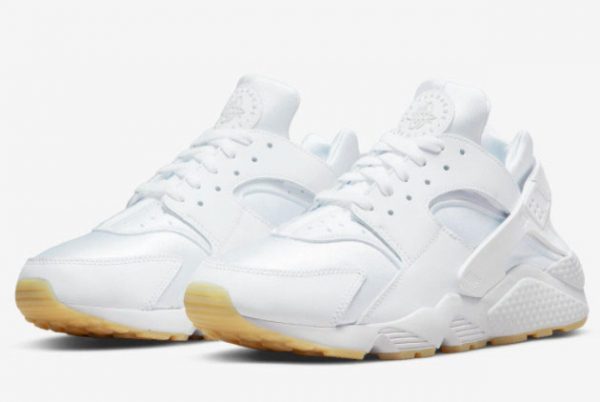 2022 Nike Air Huarache White Gum Trainers DR9883-100-2