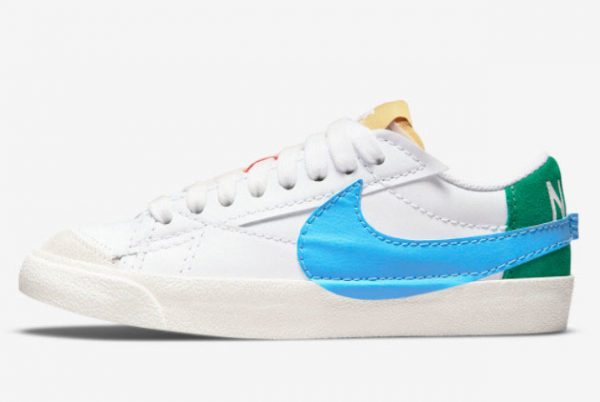 2022 Nike Blazer Low Jumbo Mismatch On Sale DQ1470-100