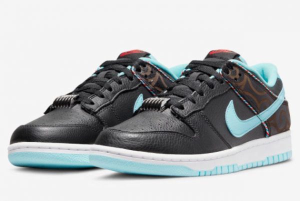 2022 Nike Dunks Low Barber Shop Black For Sale DH7614-001-2