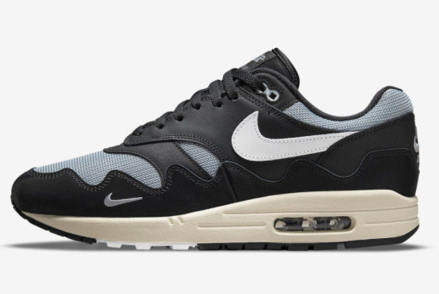 2022 Release Dates Patta x Nike Air Max 1 Black DQ0299-001