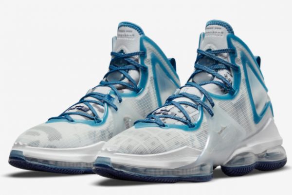 Buy 2022 Nike LeBron 19 Dutch Blue DC9338-100-2