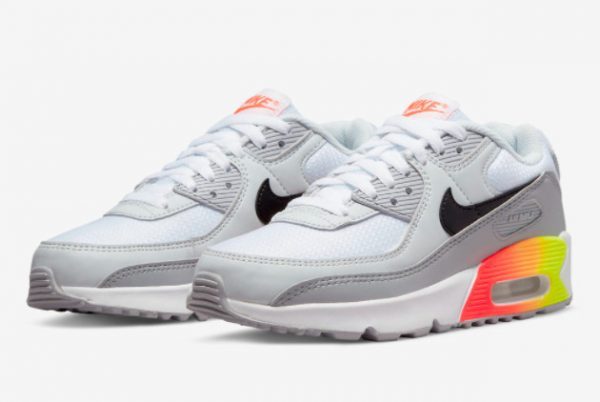 Buy Nike Air Max 90 GS Gradient Cassette Online DR8924-001-2