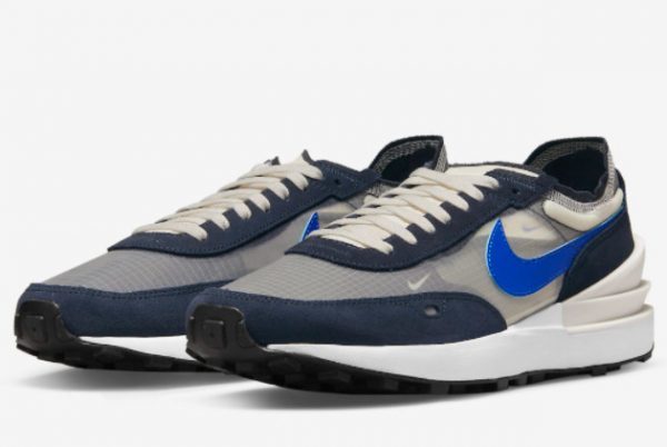 Buy Nike Waffle One Hyper Royal and Dark Obsidian DD8014-003-2