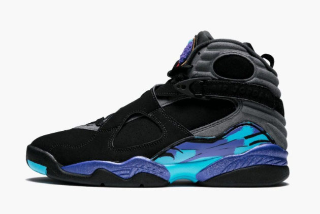 Cheap Air Jordan 8 Aqua Black True Red-Fling Grey-Bright Concord 305381-025