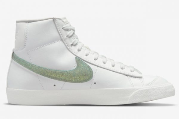 Cheap Nike Blazer Mid Glitter Swoosh Discount Price DH4399-100-1