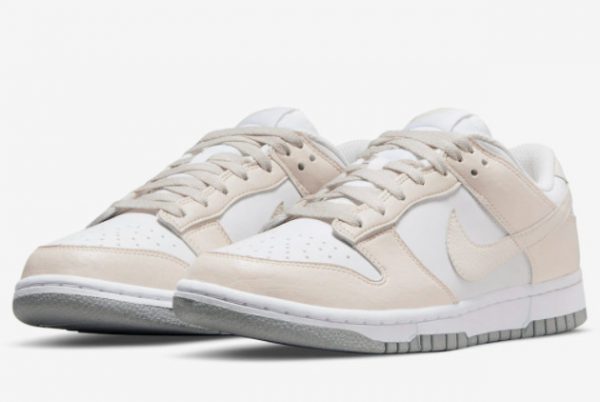 Cheap Nike Dunk Low Next Nature White Cream Grey DN1431-100-2