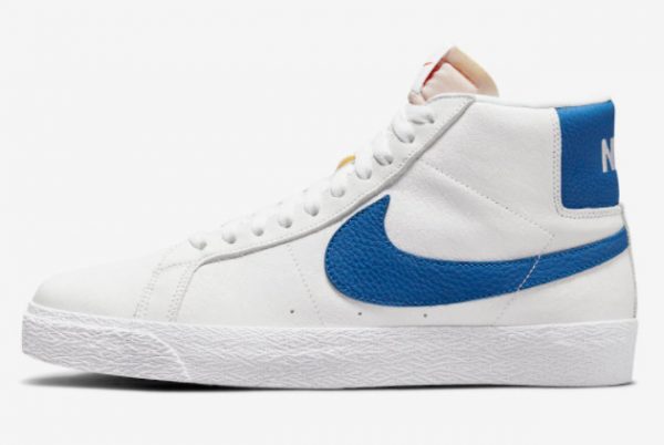 Cheap Price Nike SB Blazer Mid ISO White Blue DH6970-100