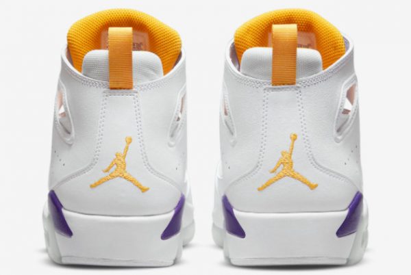 Discount Jordan Flight Club 91 Lakers White Purple DC7329-105-3