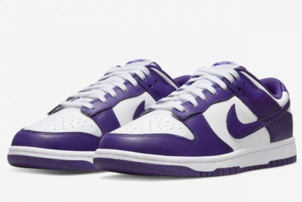 Grade School Nike Dunk Low Court Purple DD1391-104-2