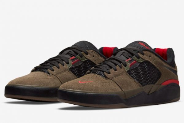 Latest Nike SB Ishod Light Olive For Cheap DC7232-300-2