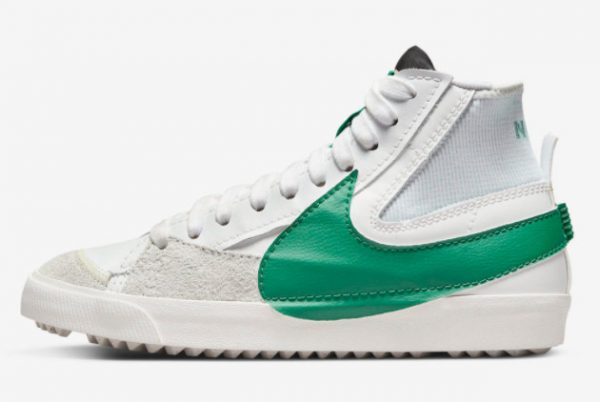 New Release Nike Blazer Mid ’77 Jumbo White Green DR8595-100