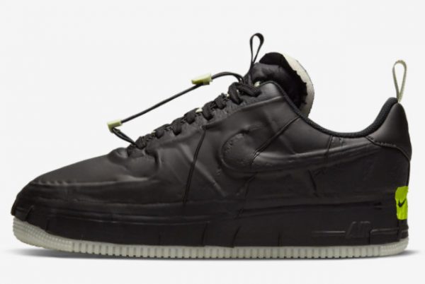 Nike Air Force 1 Low Experimental Black Glow Glow-in-the-Dark Soles DJ9780-001