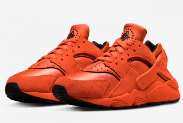 Nike Air Huarache Orange Black Online Sale DQ8589-800-2