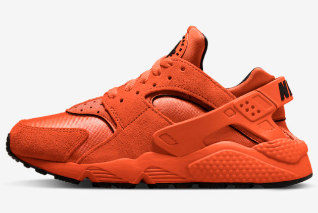 Nike Air Huarache Orange Black Online Sale DQ8589-800