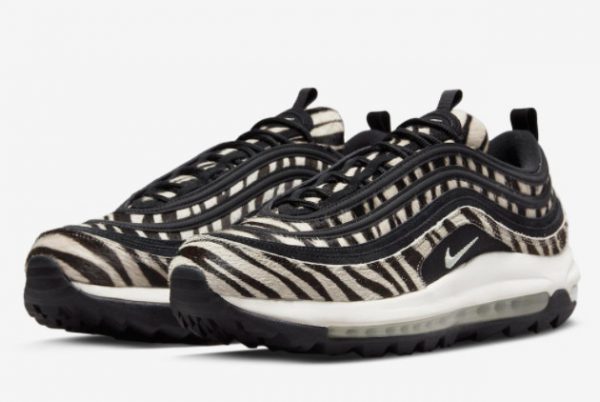 Nike Air Max 97 Golf Zebra Black Tan In Store DH1313-001-2