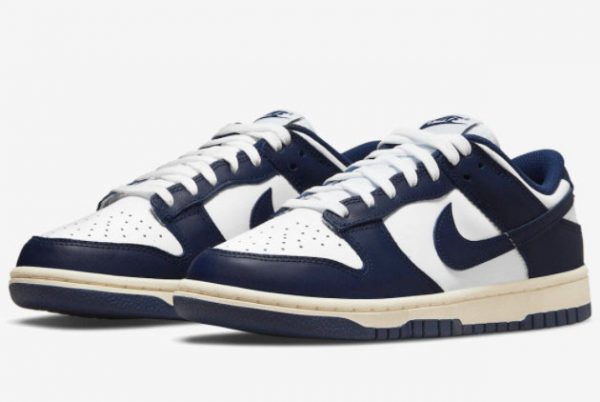 Nike Dunk Low Vintage Navy Top Quality DD1503-115-2