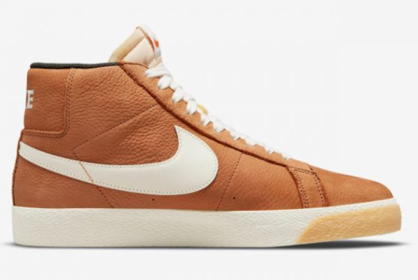 Nike SB Blazer Mid ISO Dark Russet Special Sale DC8911-200-1