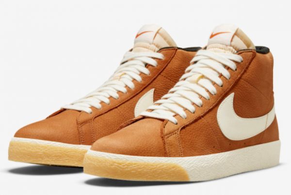 Nike SB Blazer Mid ISO Dark Russet Special Sale DC8911-200-2