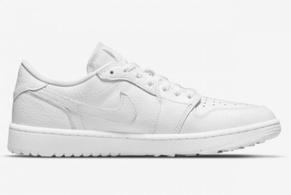 2022 Cheap Air Jordan 1 Low Golf Triple White DD9315-101-1