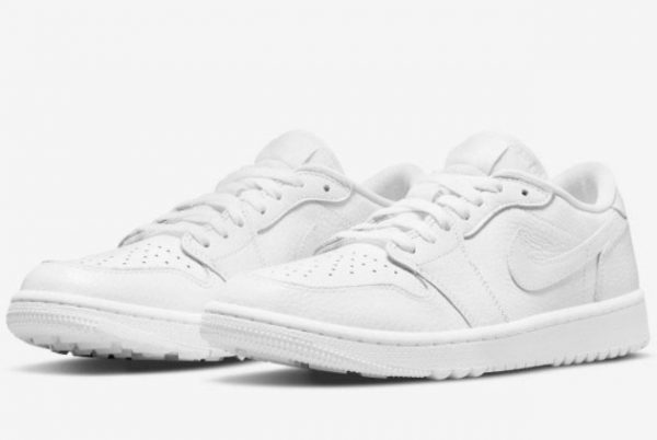 2022 Cheap Air Jordan 1 Low Golf Triple White DD9315-101-2