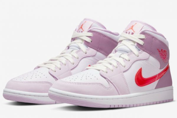 2022 Newest Air Jordan 1 Mid Valentine’s Day DR0174-500-2