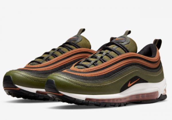 2022 Nike Air Max 97 Black Olive On Sale DQ4687-300-2