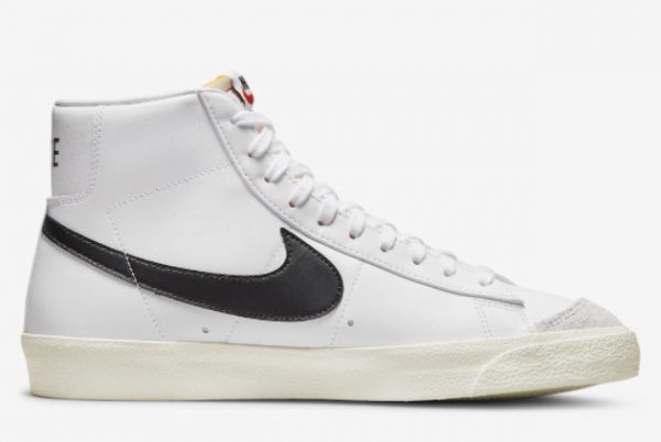 2022 Nike Blazer Mid ’77 White Black-Green On Sale BQ6806-116-1